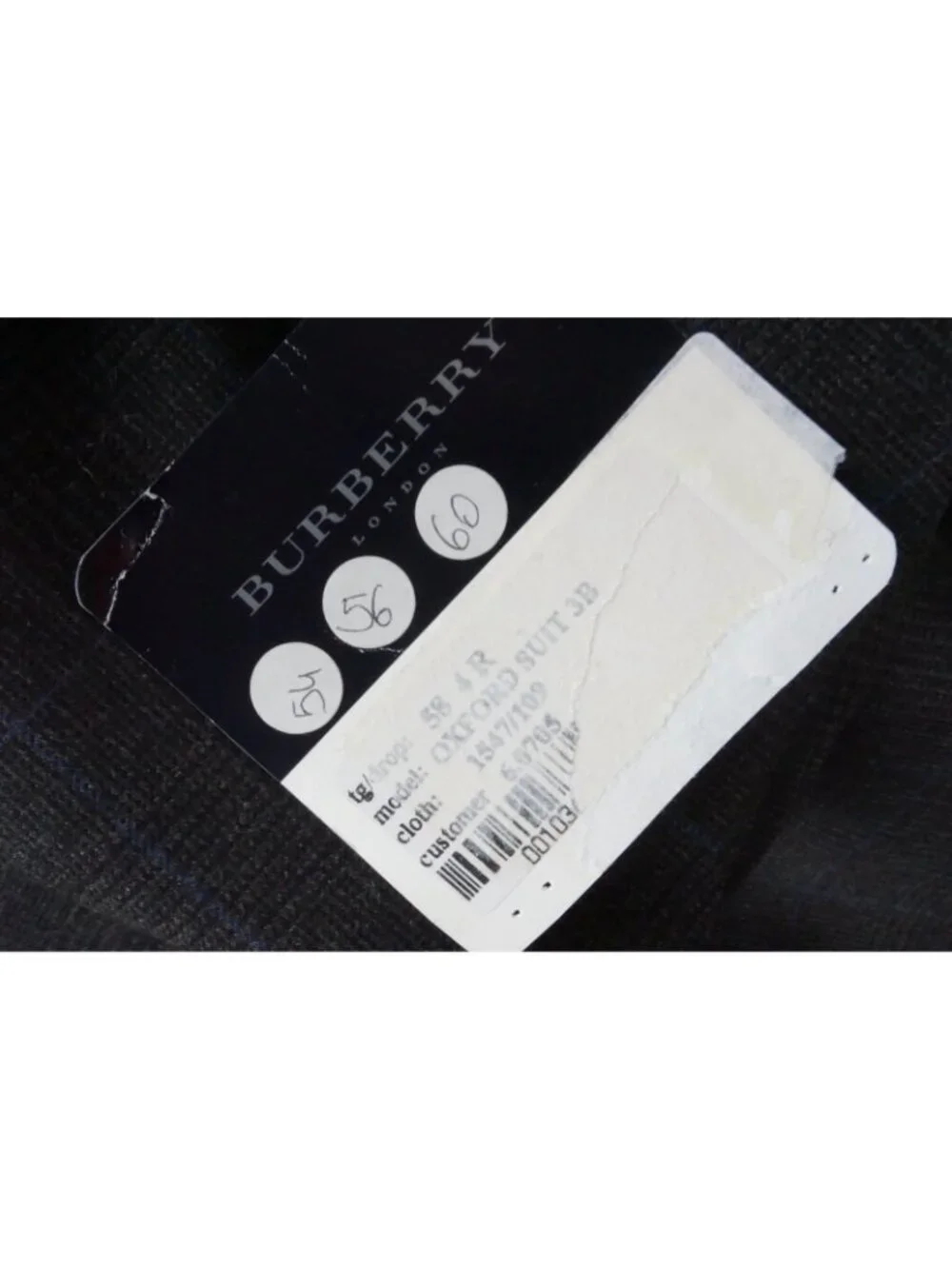 Burberry London Brown Blue Plaid S100s 2 Pc Suit Jacket Pants Sz 48R BRAND NEW